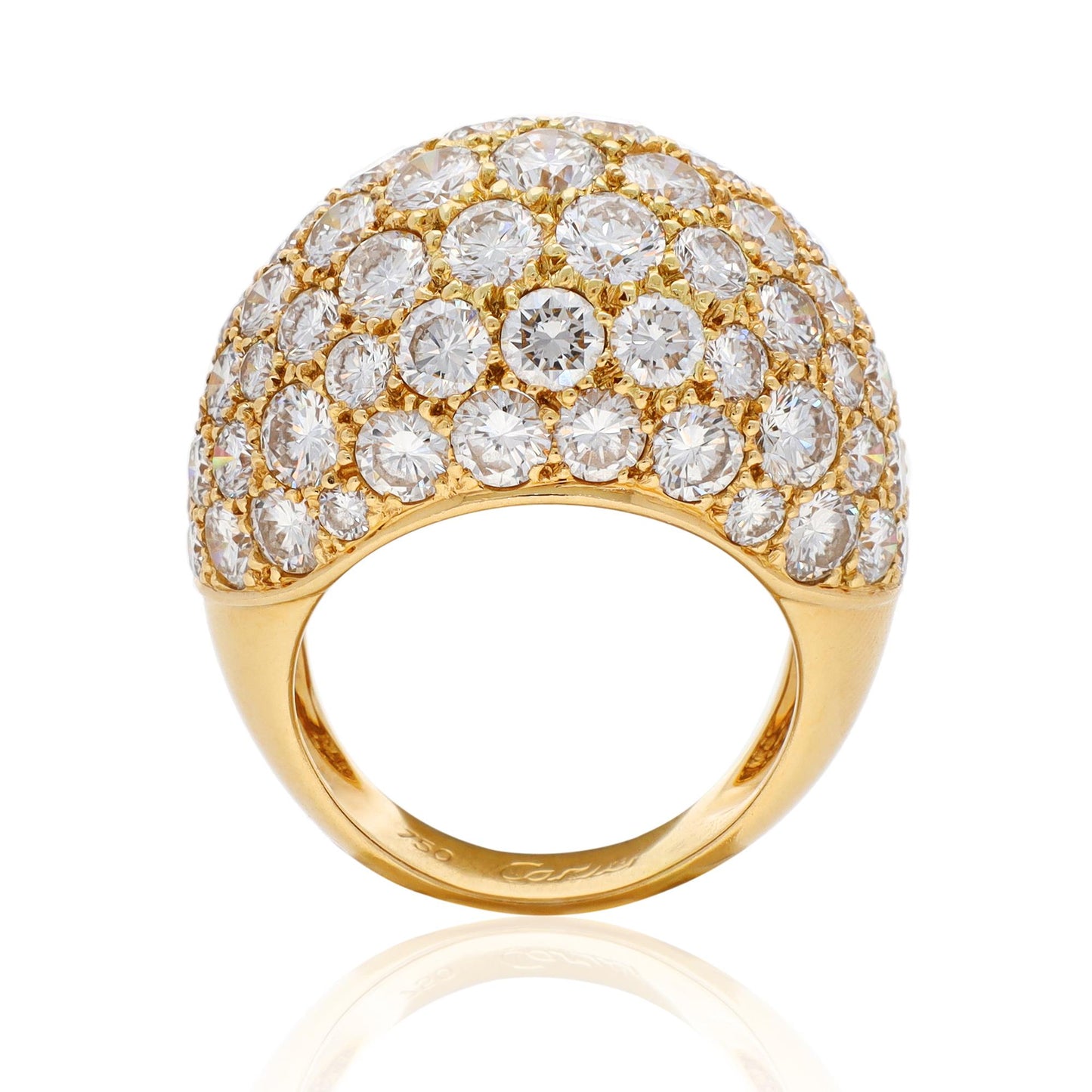 CARTIER Marrakech Diamond Bombe Ring