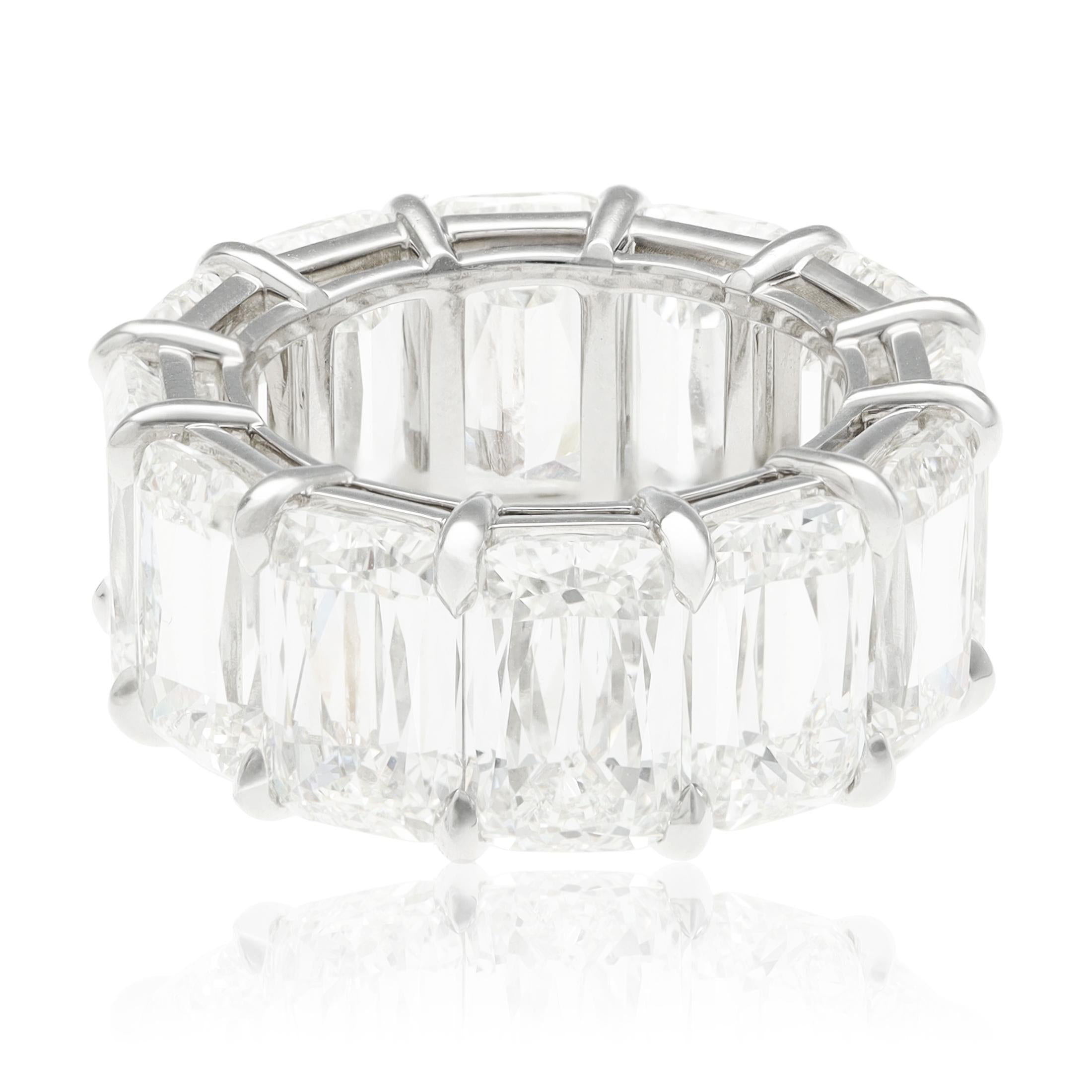 ASHOKA Platinum Diamond Eternity Band