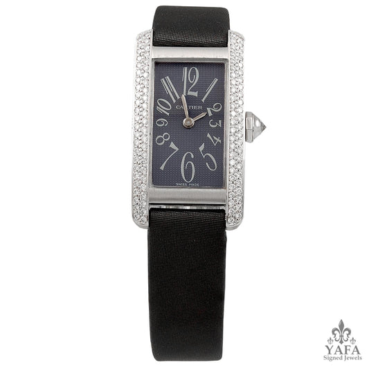 CARTIER Diamond Tank Américaine