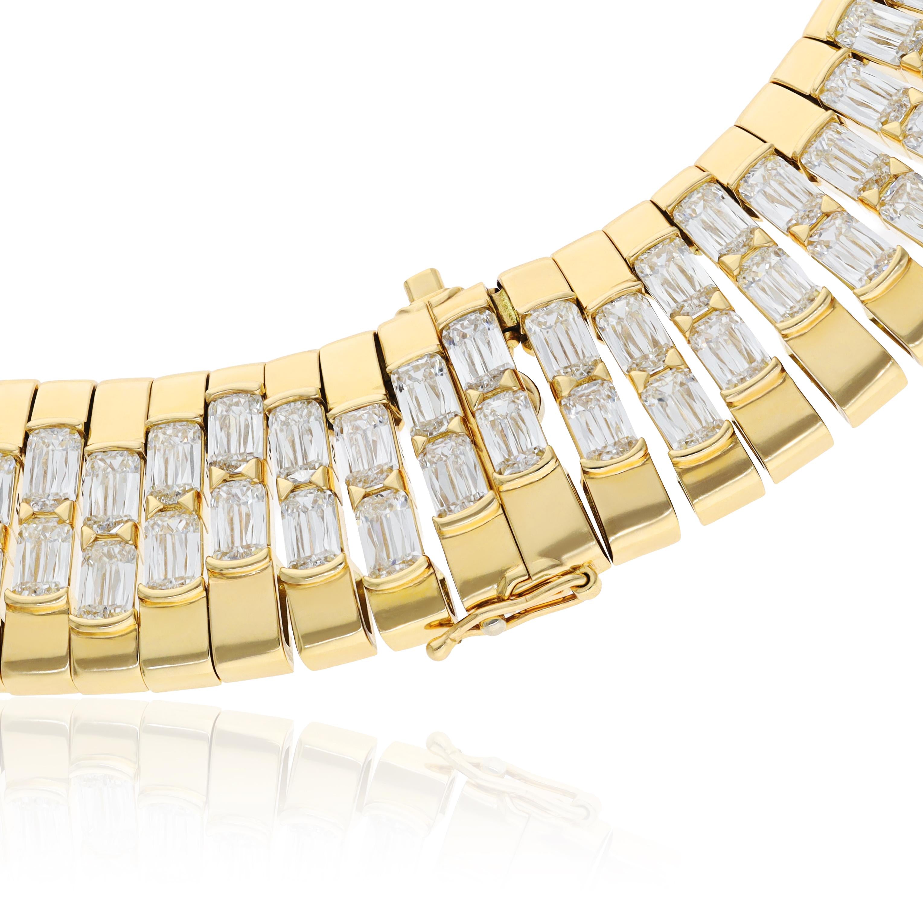 ASHOKA® 18K Yellow Gold “Cadence” Diamond Necklace