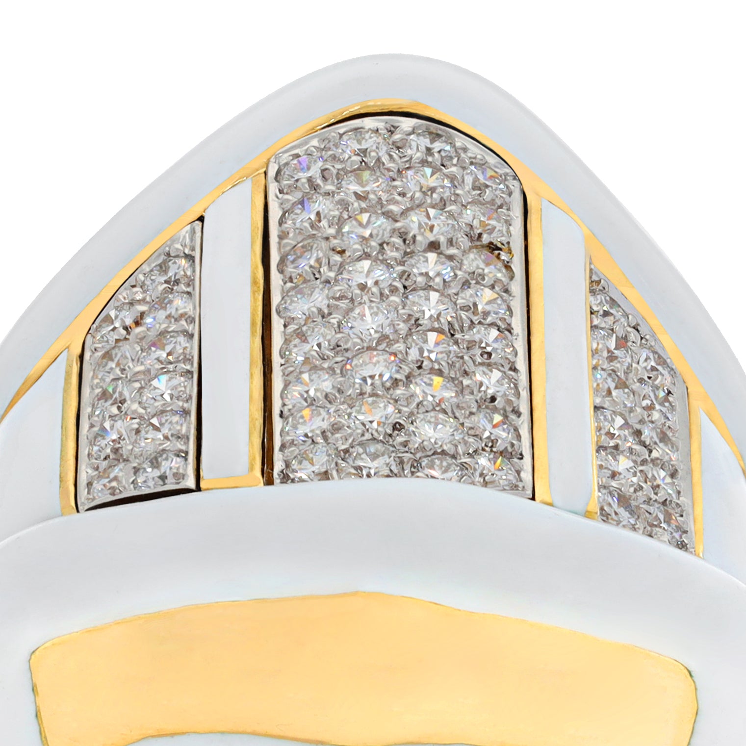DAVID WEBB Escalator Ring