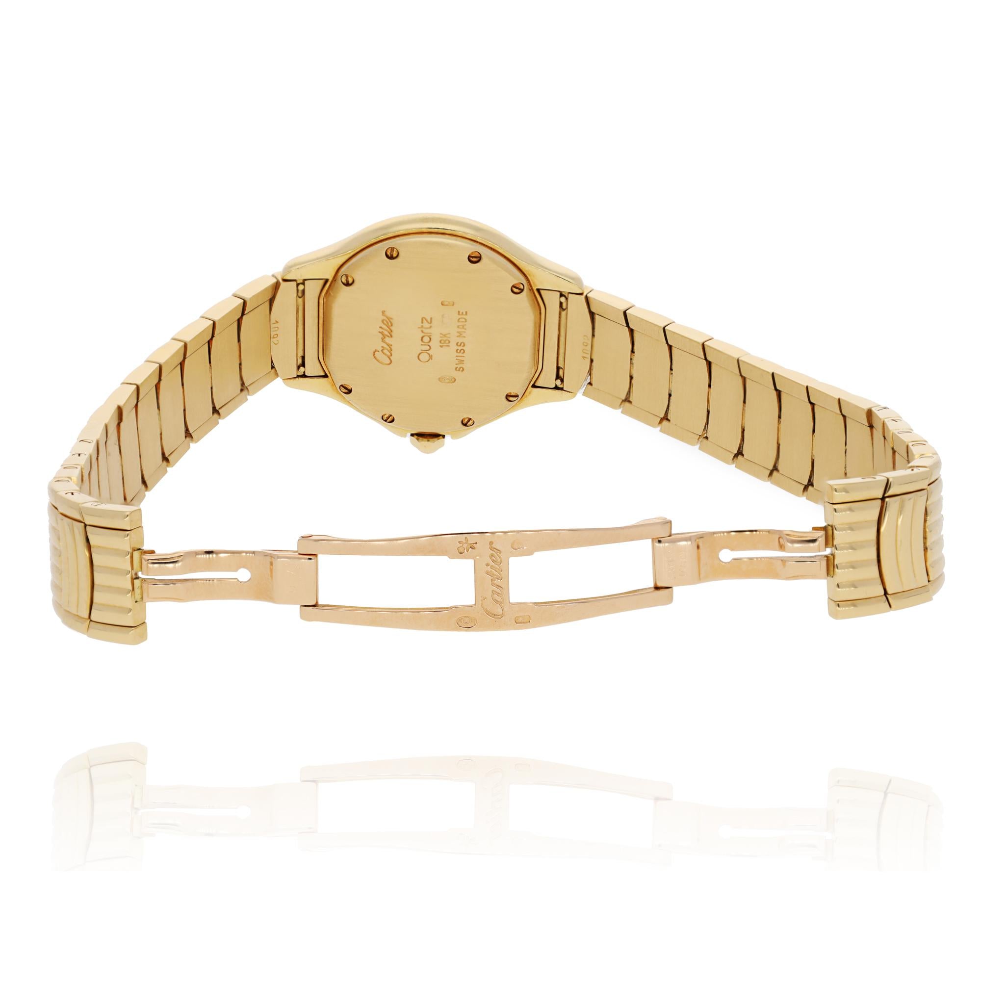 Cartier Diamond Cougar Watch