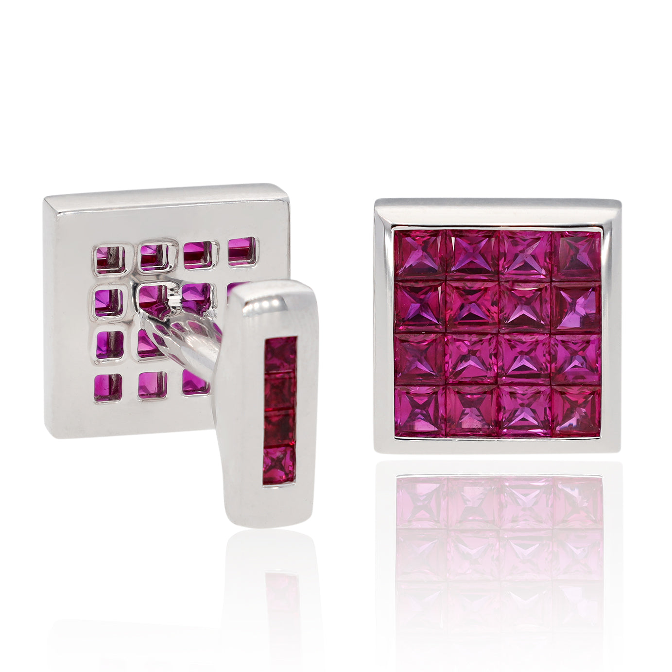GRAFF Mystery Set Ruby Cufflinks
