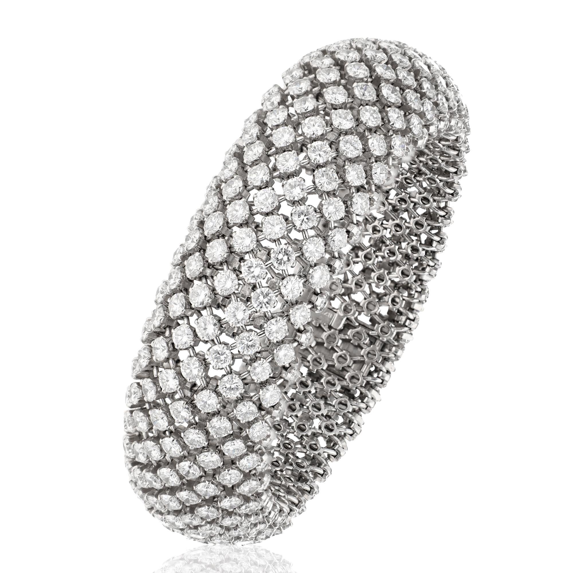 BOUCHERON Paris Platinum Diamond Bracelet