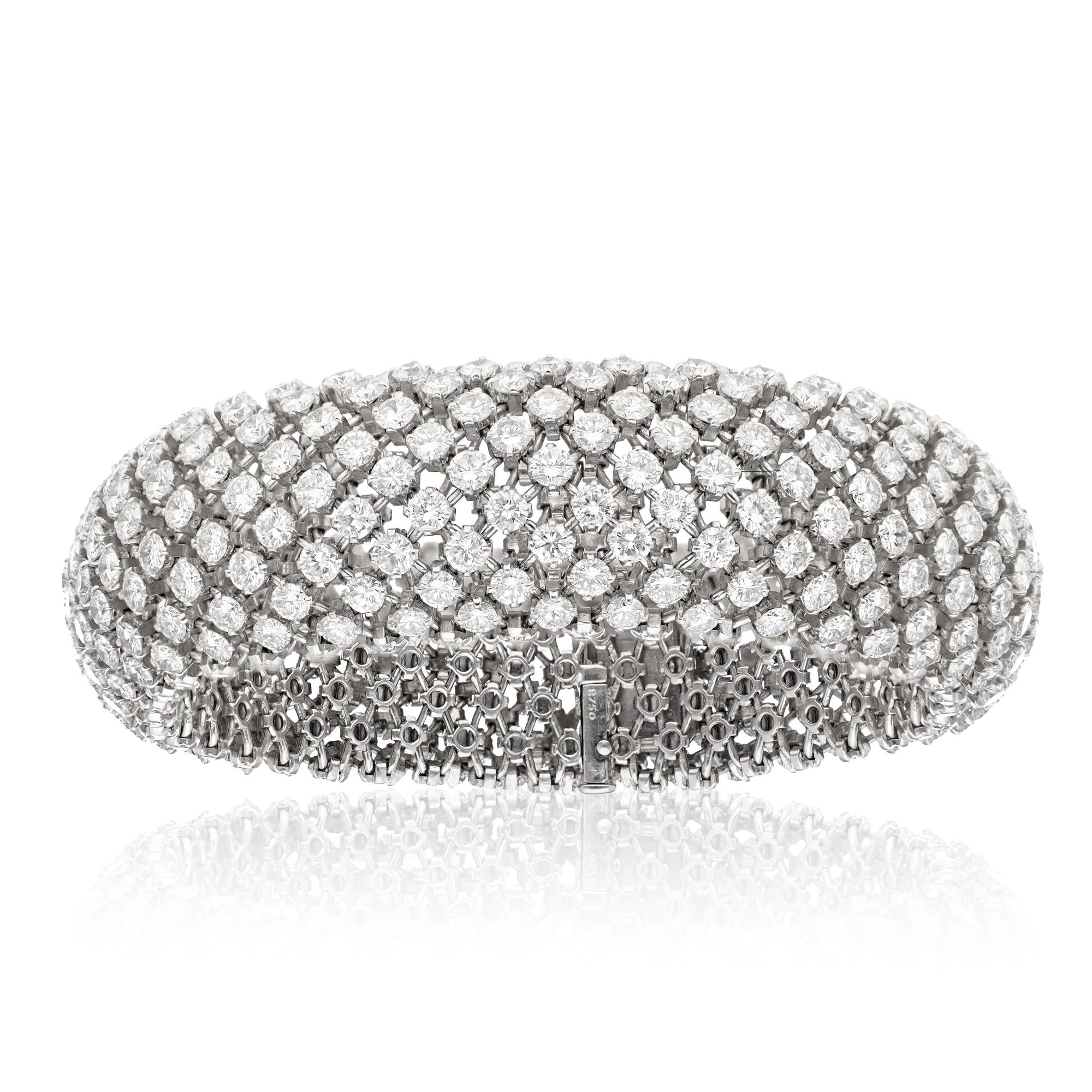 BOUCHERON Paris Platinum Diamond Bracelet