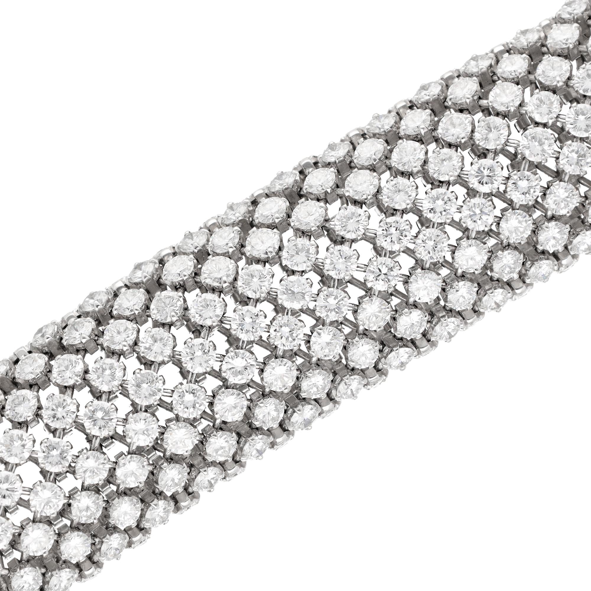 BOUCHERON Paris Platinum Diamond Bracelet