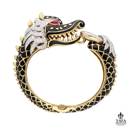 DAVID WEBB 'Dragon' Bracelet