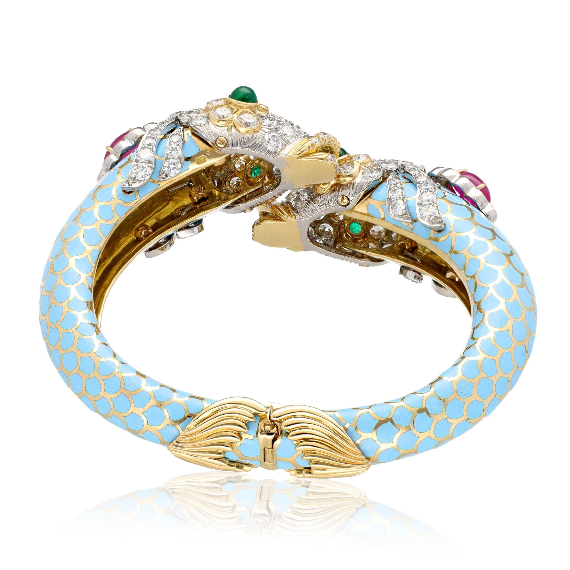 David Webb Pisces Bracelet