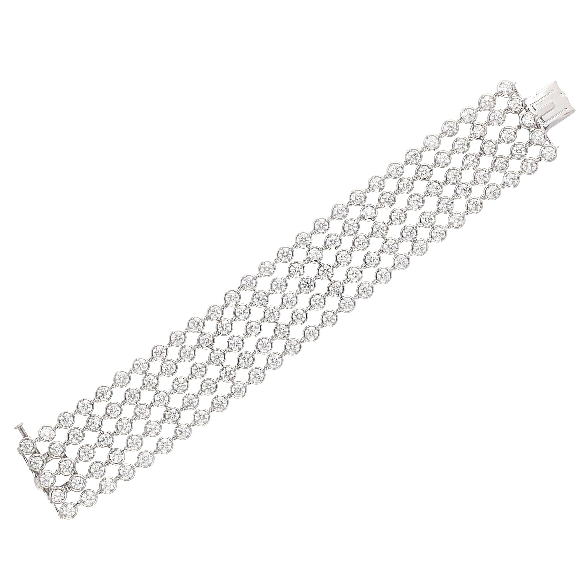 VAN CLEEF & ARPELS Diamond Palmyre Bracelet