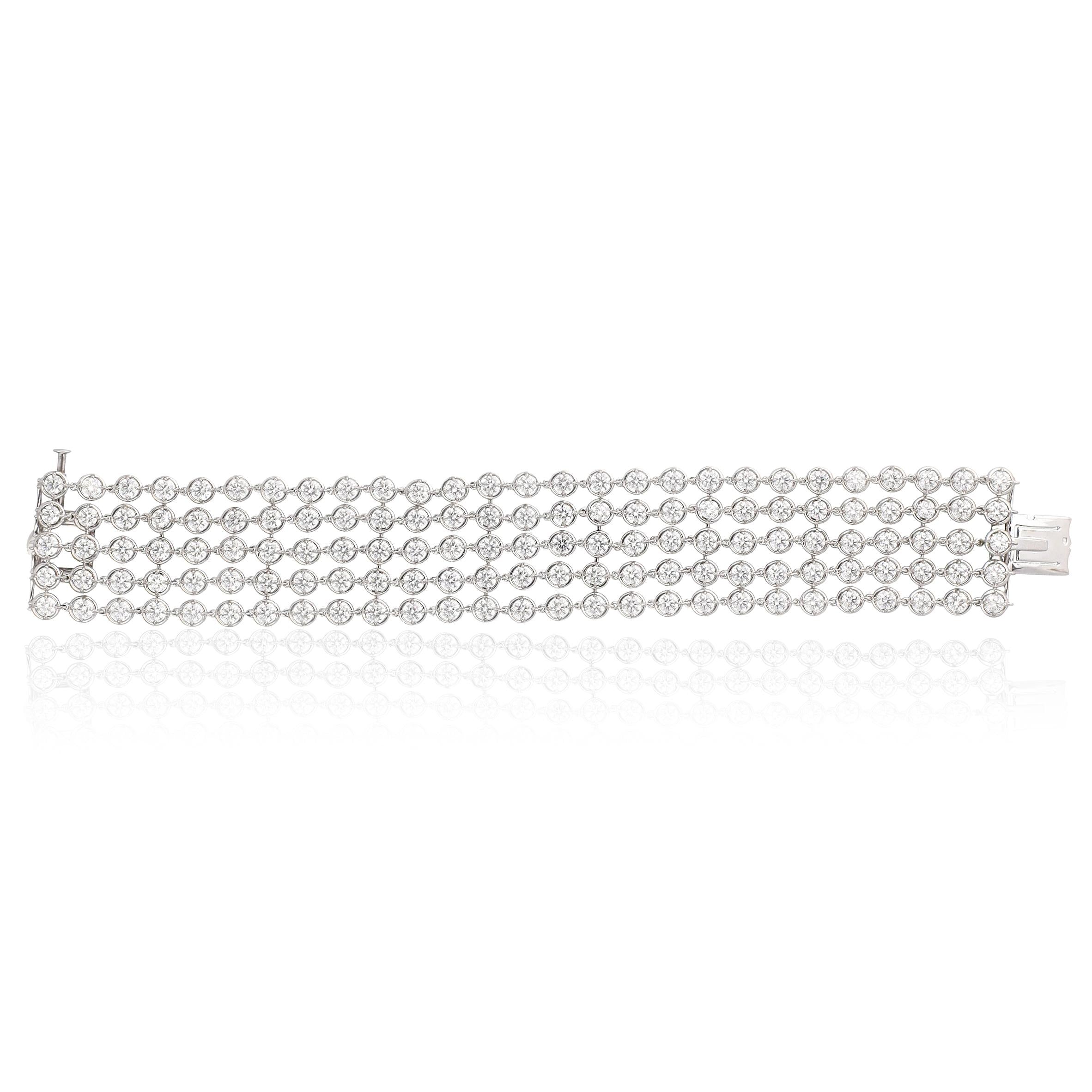 VAN CLEEF & ARPELS Diamond Palmyre Bracelet