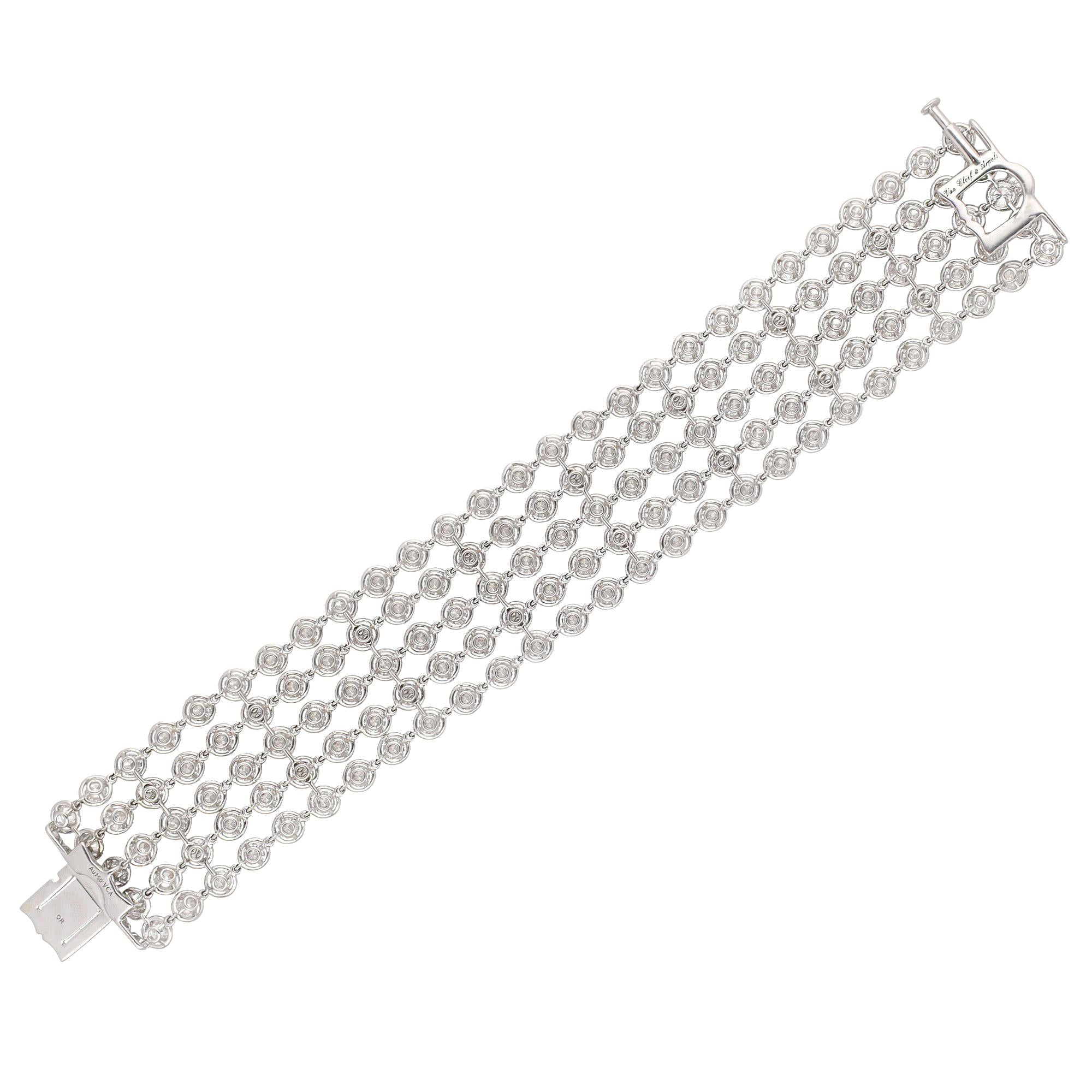 VAN CLEEF & ARPELS Diamond Palmyre Bracelet