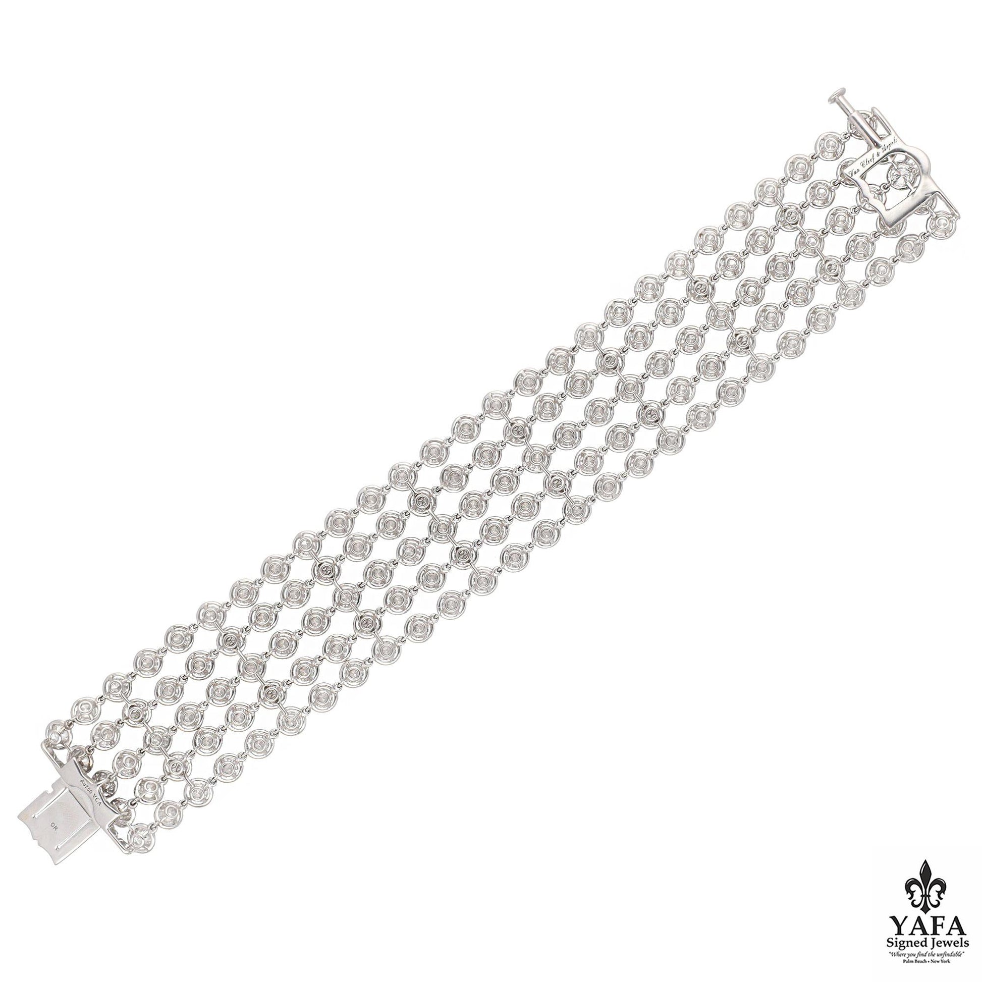 VAN CLEEF & ARPELS Diamond Palmyre Bracelet