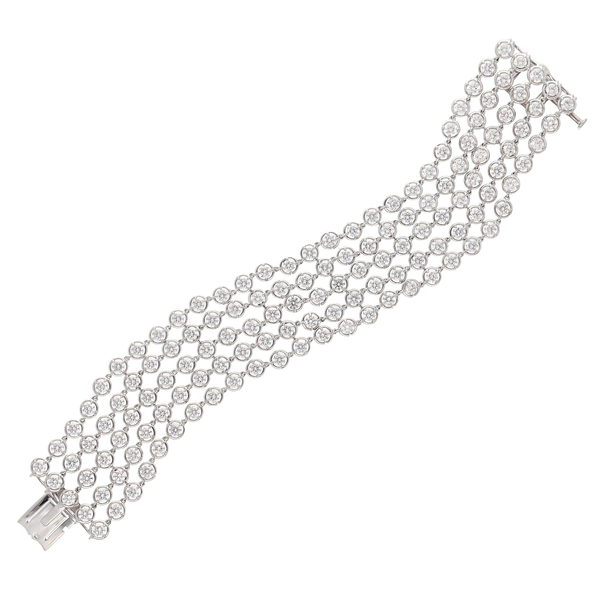 VAN CLEEF & ARPELS Diamond Palmyre Bracelet
