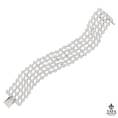 VAN CLEEF & ARPELS Diamond Palmyre Bracelet