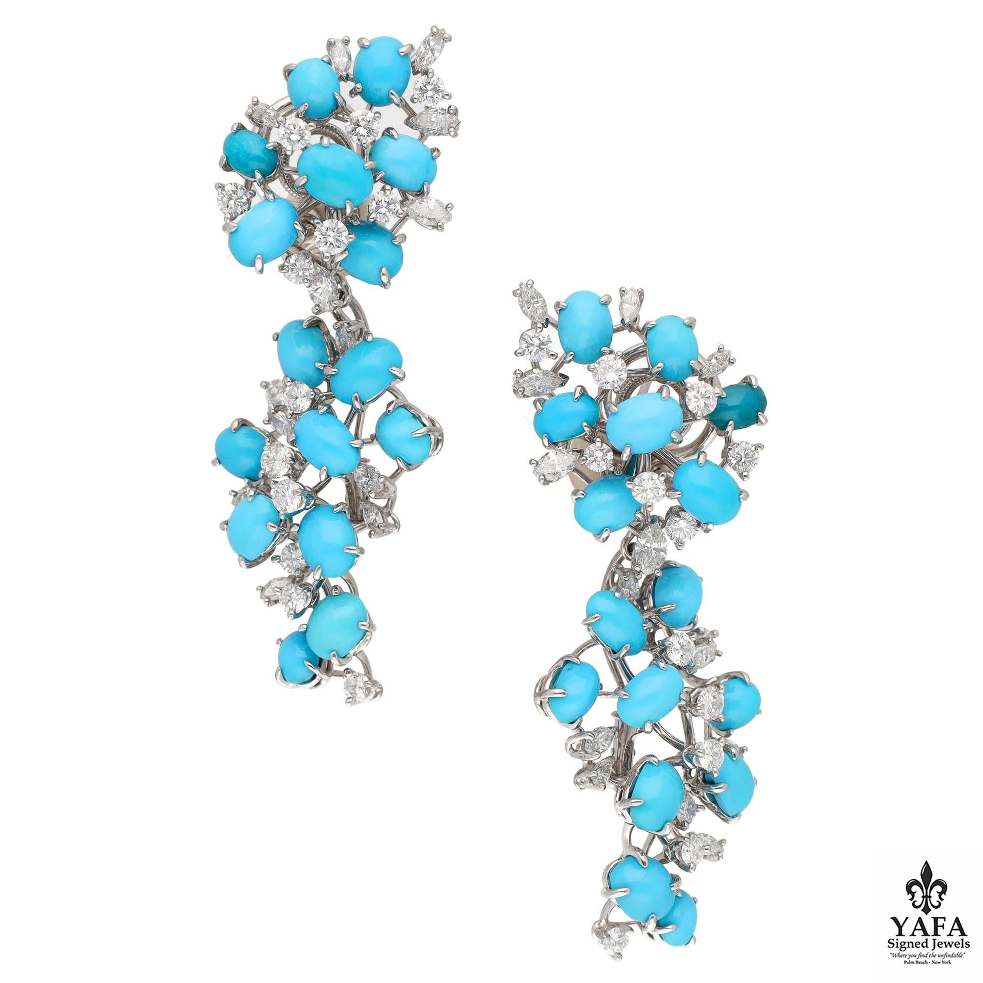 MEISTER Turquoise Bracelet and Ear Clips