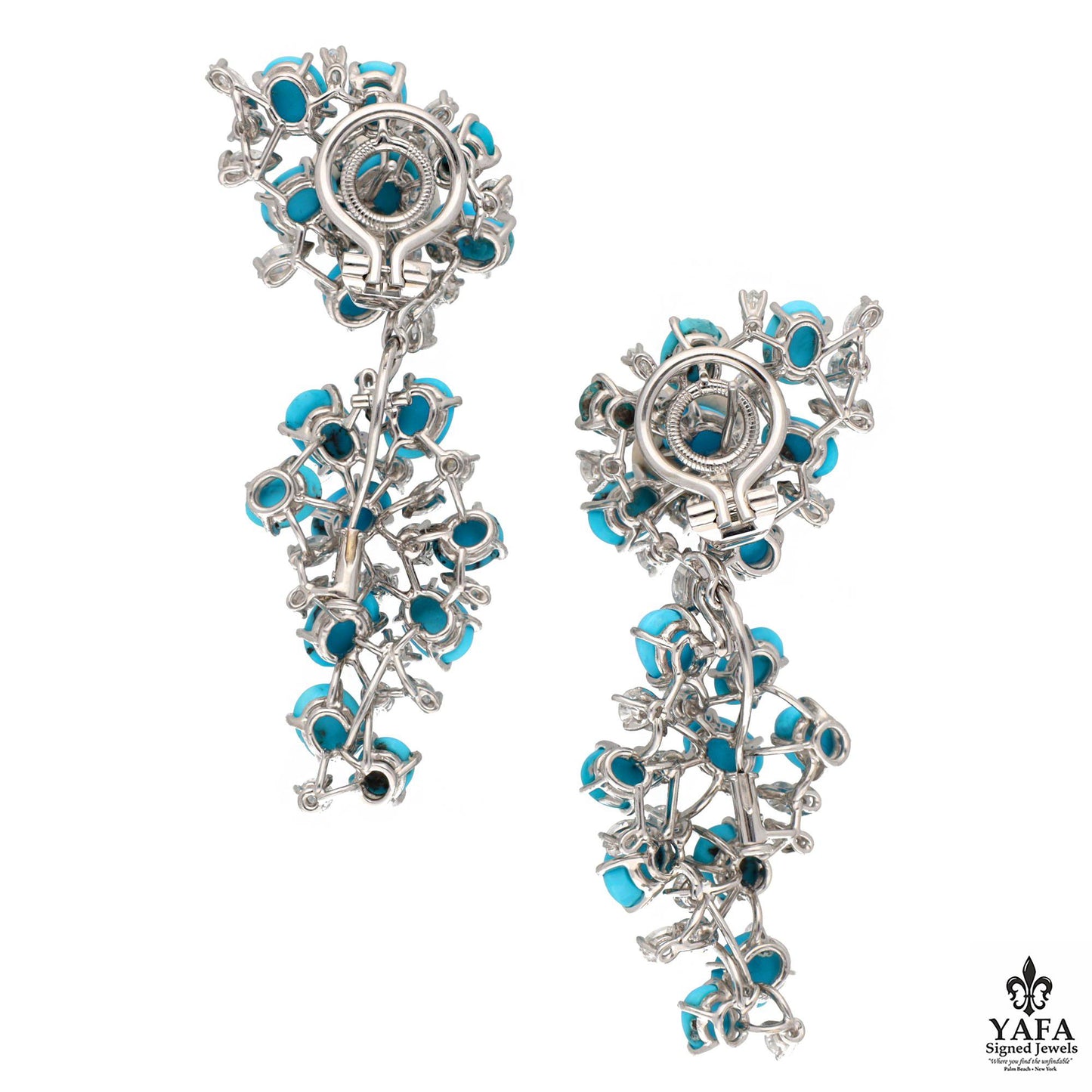 MEISTER Turquoise Bracelet and Ear Clips