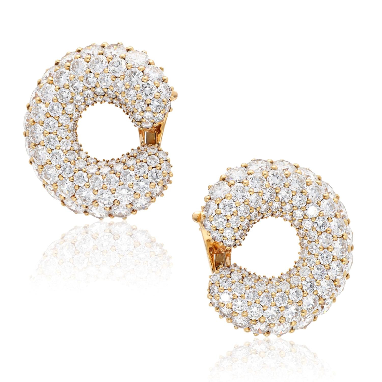 CARTIER Diamond Earrings