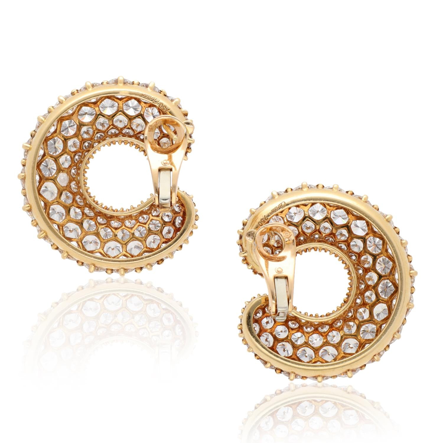 CARTIER Diamond Earrings
