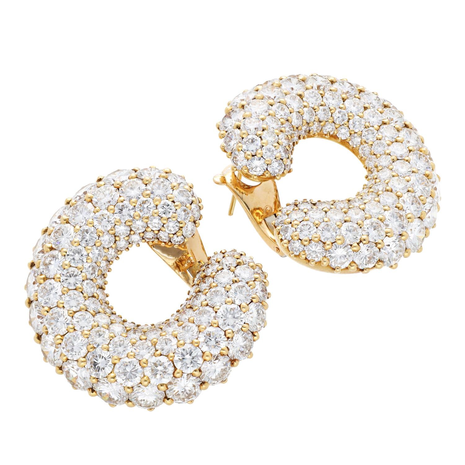 CARTIER Diamond Earrings