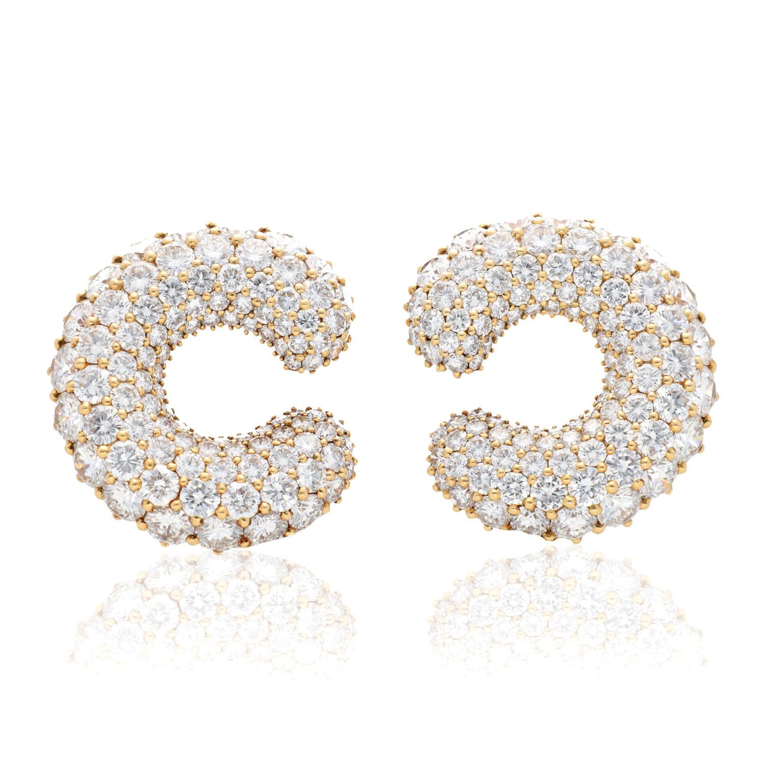 CARTIER Diamond Earrings