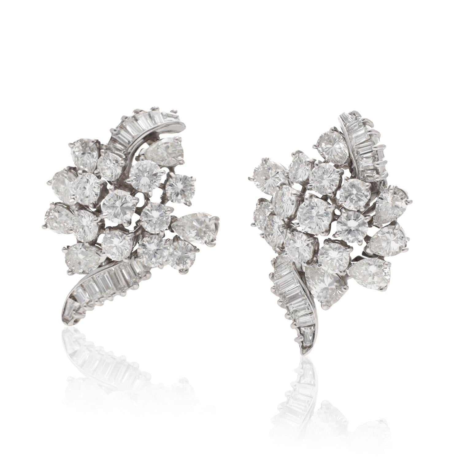 CARTIER Cascading Cluster Earrings