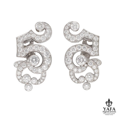 CARTIER Boudoir Diamond Earrings