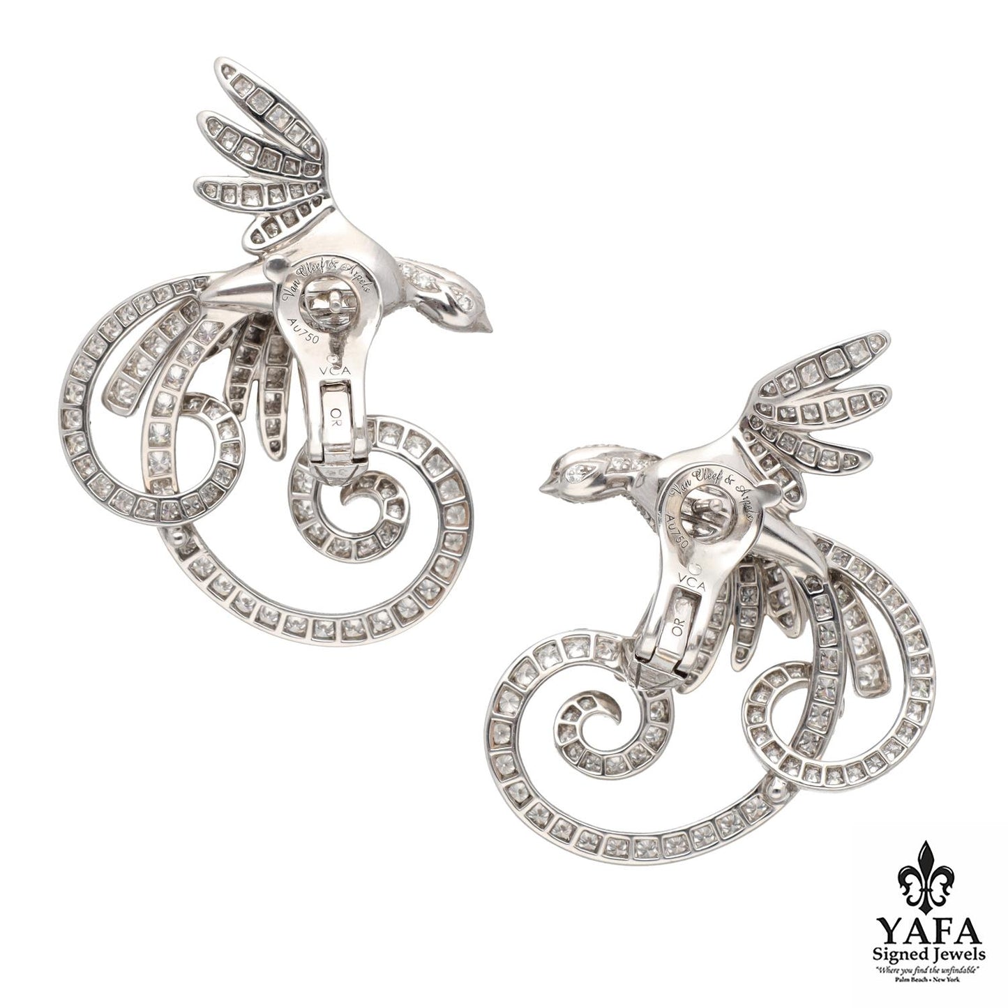 Van Cleef & Arpels Oiseaux de Paradis Earrings