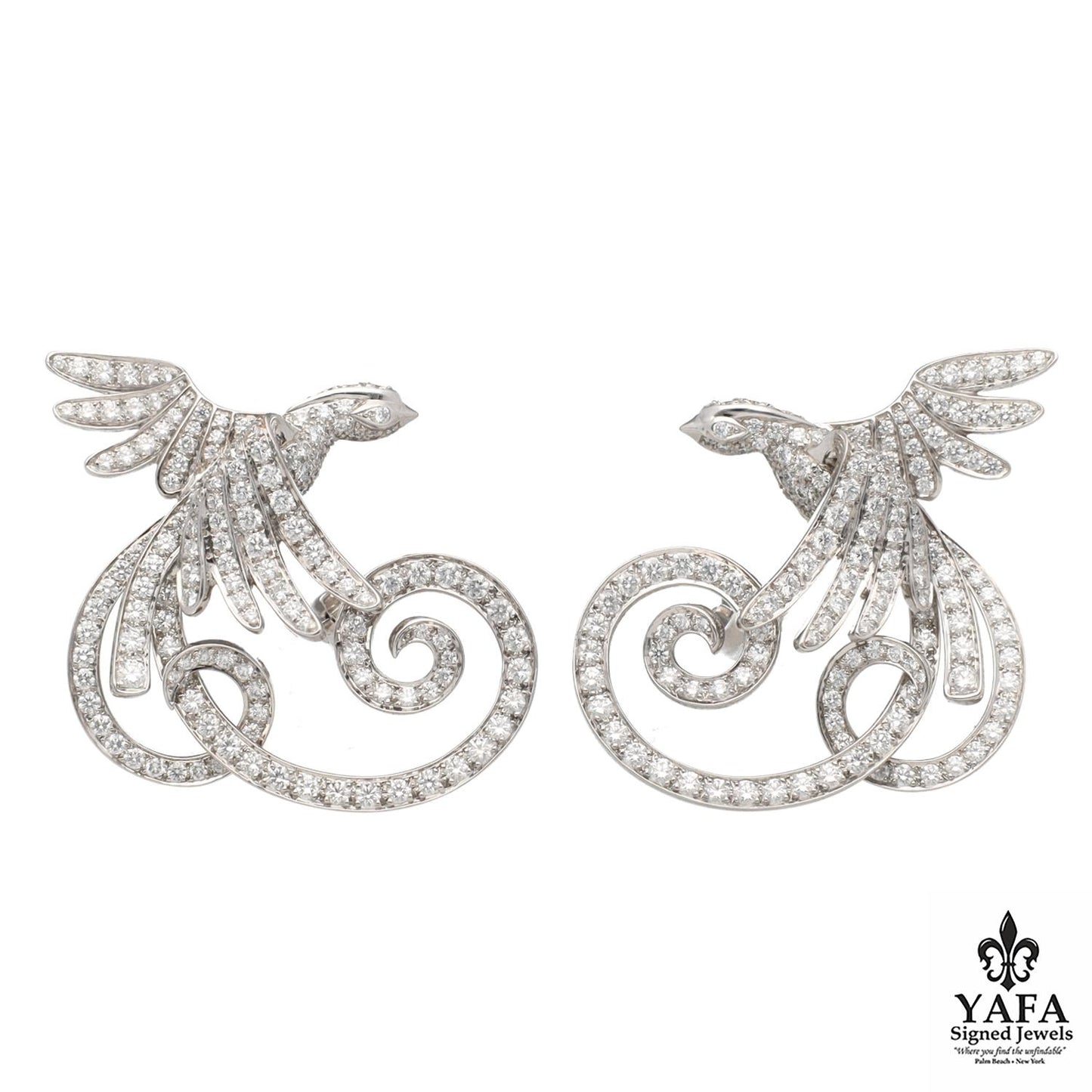 Van Cleef & Arpels Oiseaux de Paradis Earrings