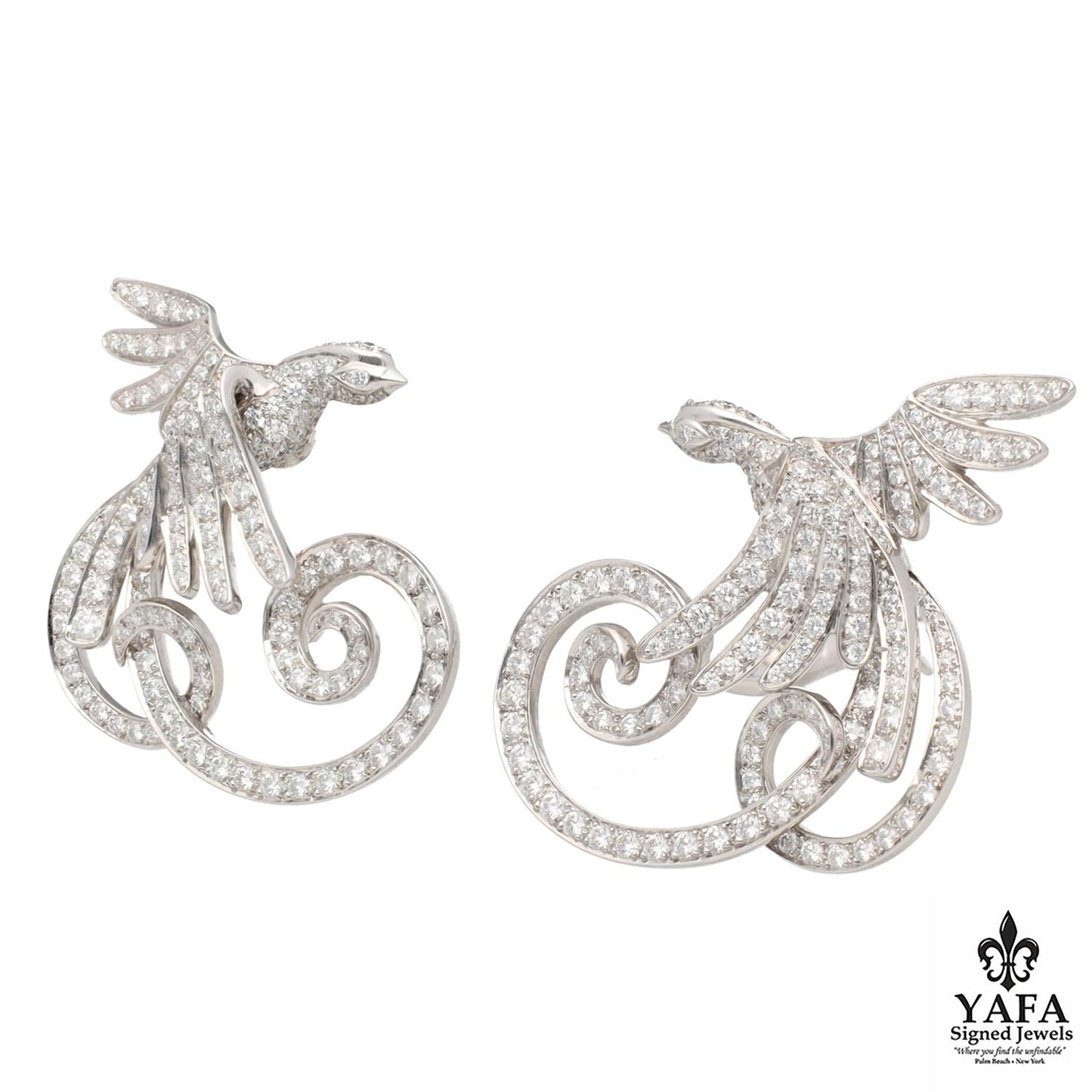 Van Cleef & Arpels Oiseaux de Paradis Earrings