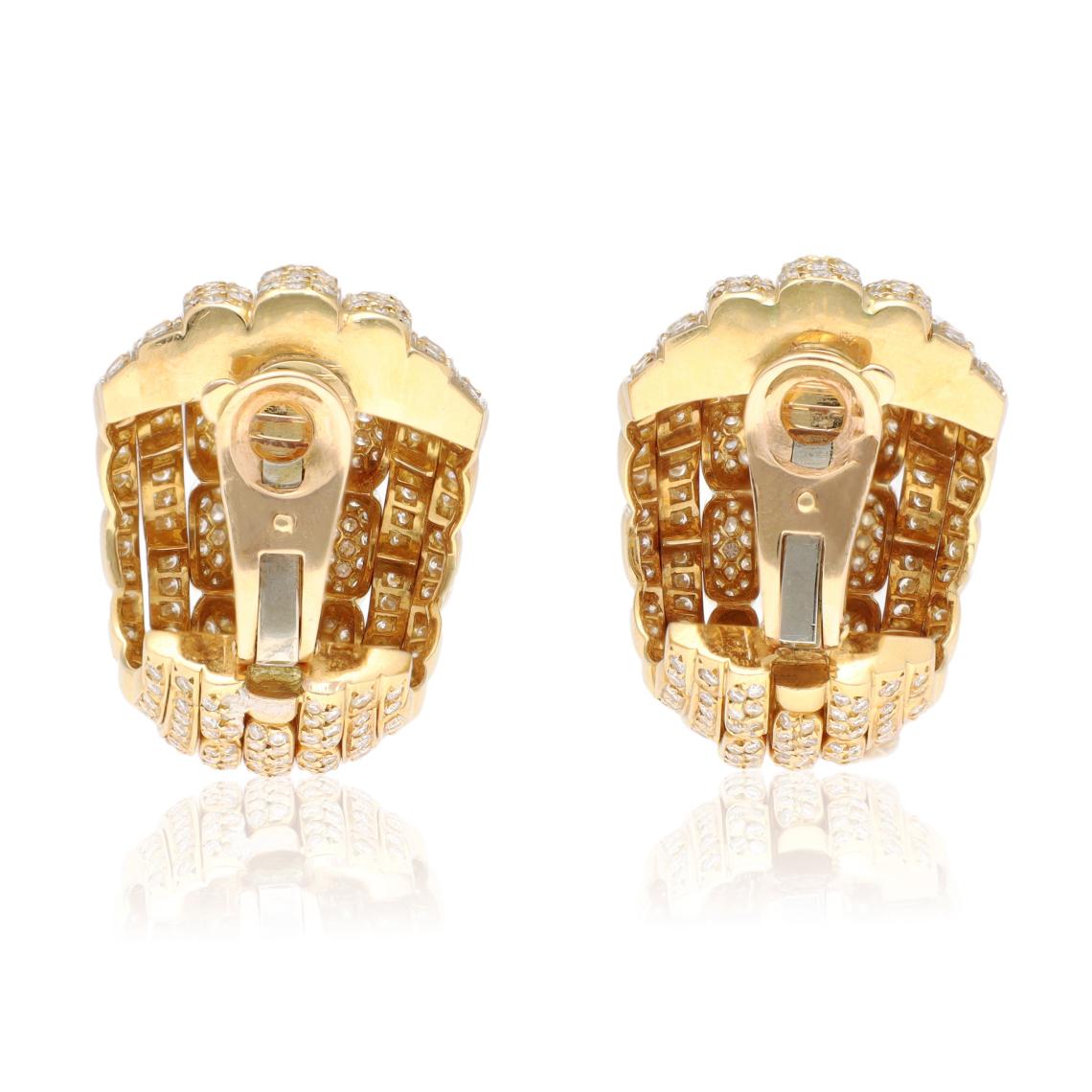CARTIER Maillon Panthere Bombe Ear Clips