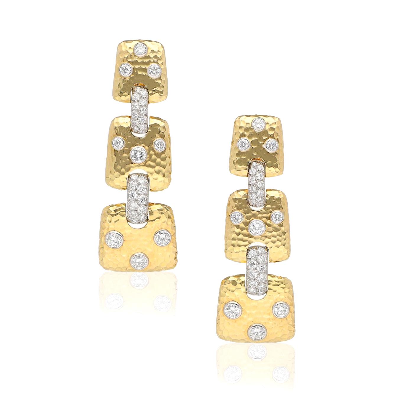 DAVID WEBB 'Starlight' Earrings