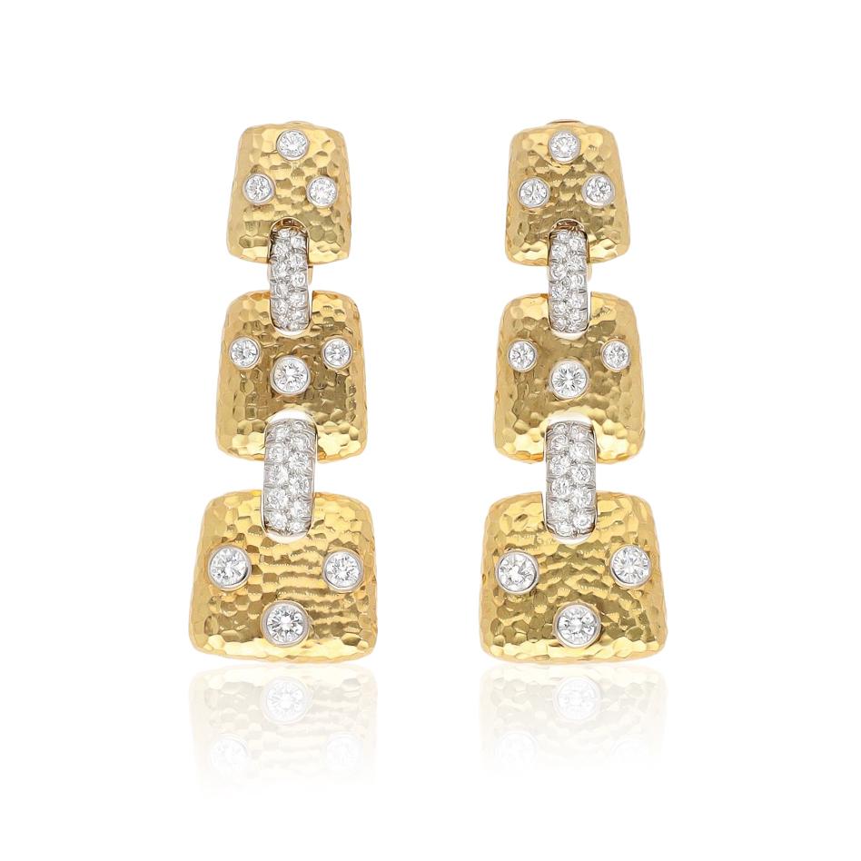 DAVID WEBB 'Starlight' Earrings