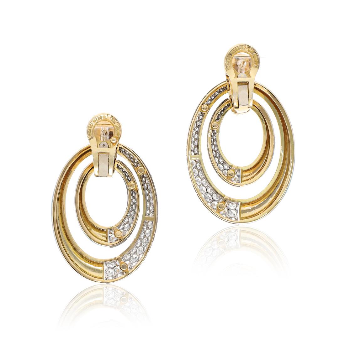DAVID WEBB 'Persephone' Earrings