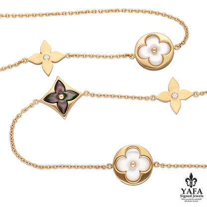 LOUIS VUITTON Monograms Layering Necklace