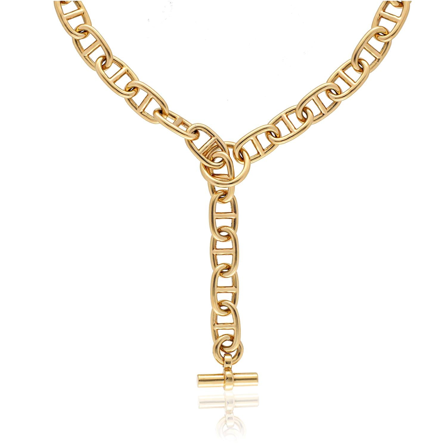 HERMES Chaine D'ancre Necklace