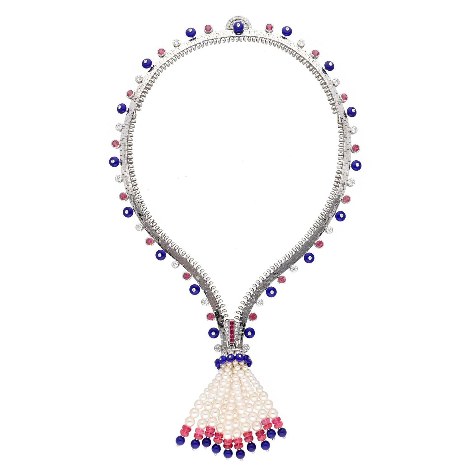 VAN CLEEF & ARPELS Zip Necklace-Bracelet