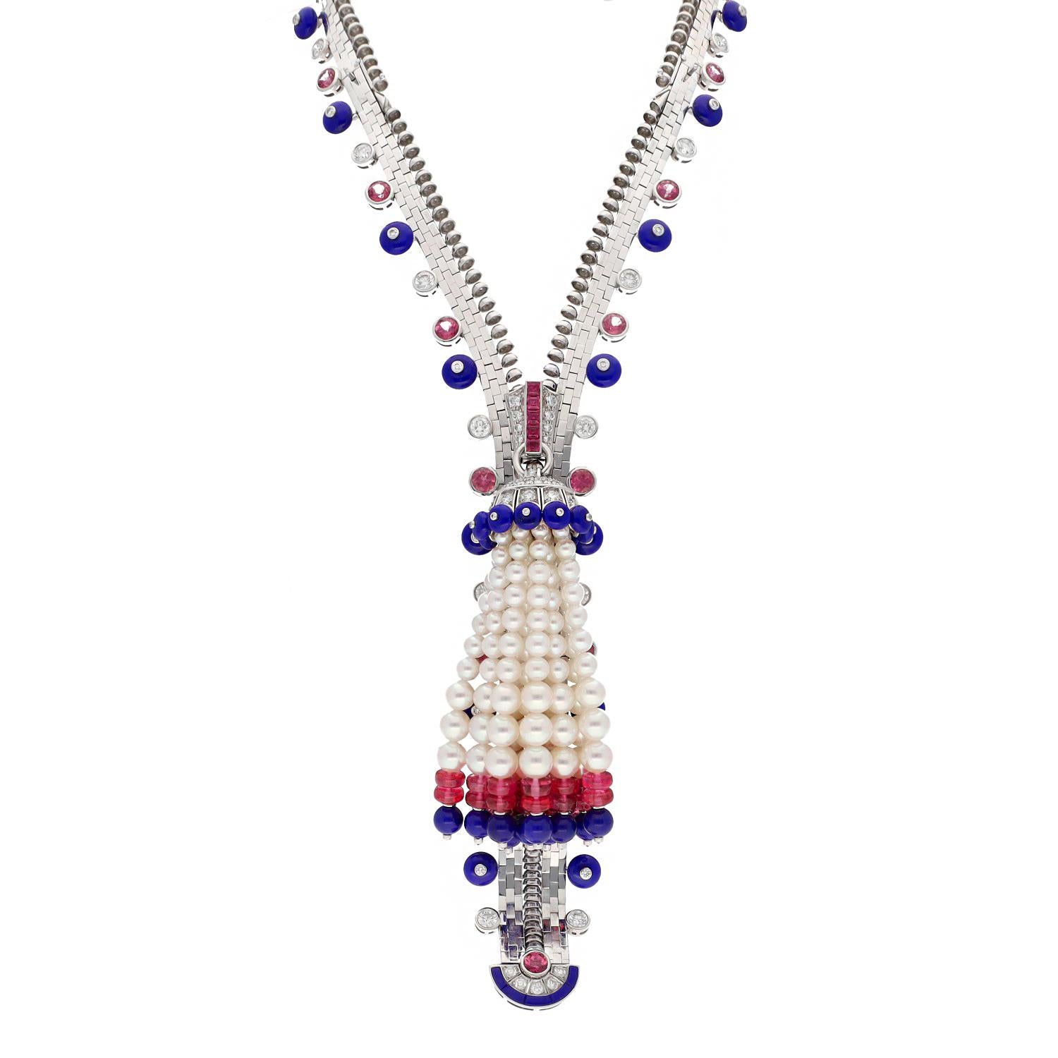 VAN CLEEF & ARPELS Zip Necklace-Bracelet