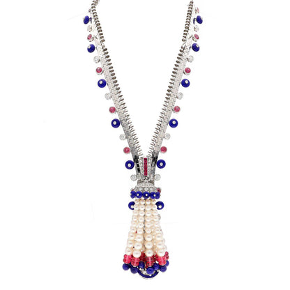 VAN CLEEF & ARPELS Zip Necklace-Bracelet