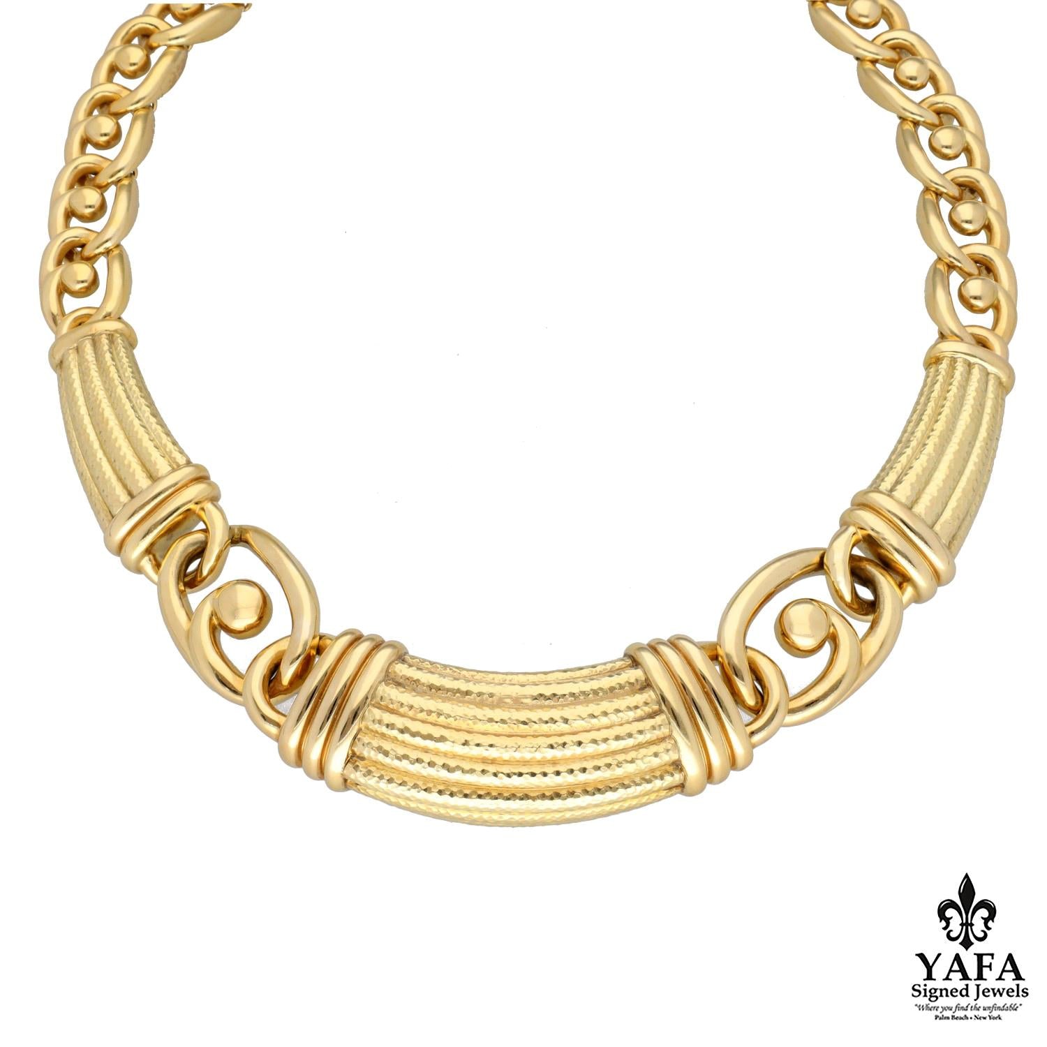 David Webb Ancient World Collar Necklace