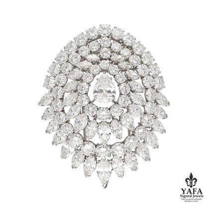 VAN CLEEF & ARPELS Passe-Partout Diamond Necklace Brooch/Pendent