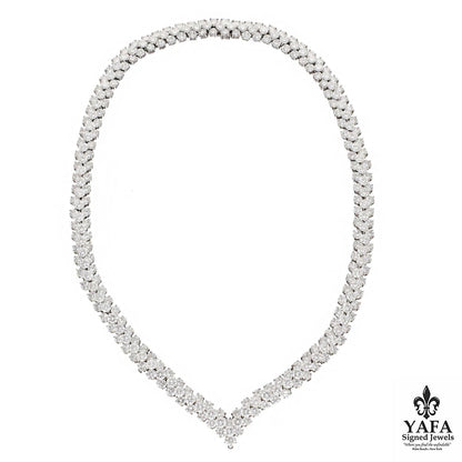 VAN CLEEF & ARPELS Passe-Partout Diamond Necklace Brooch/Pendent