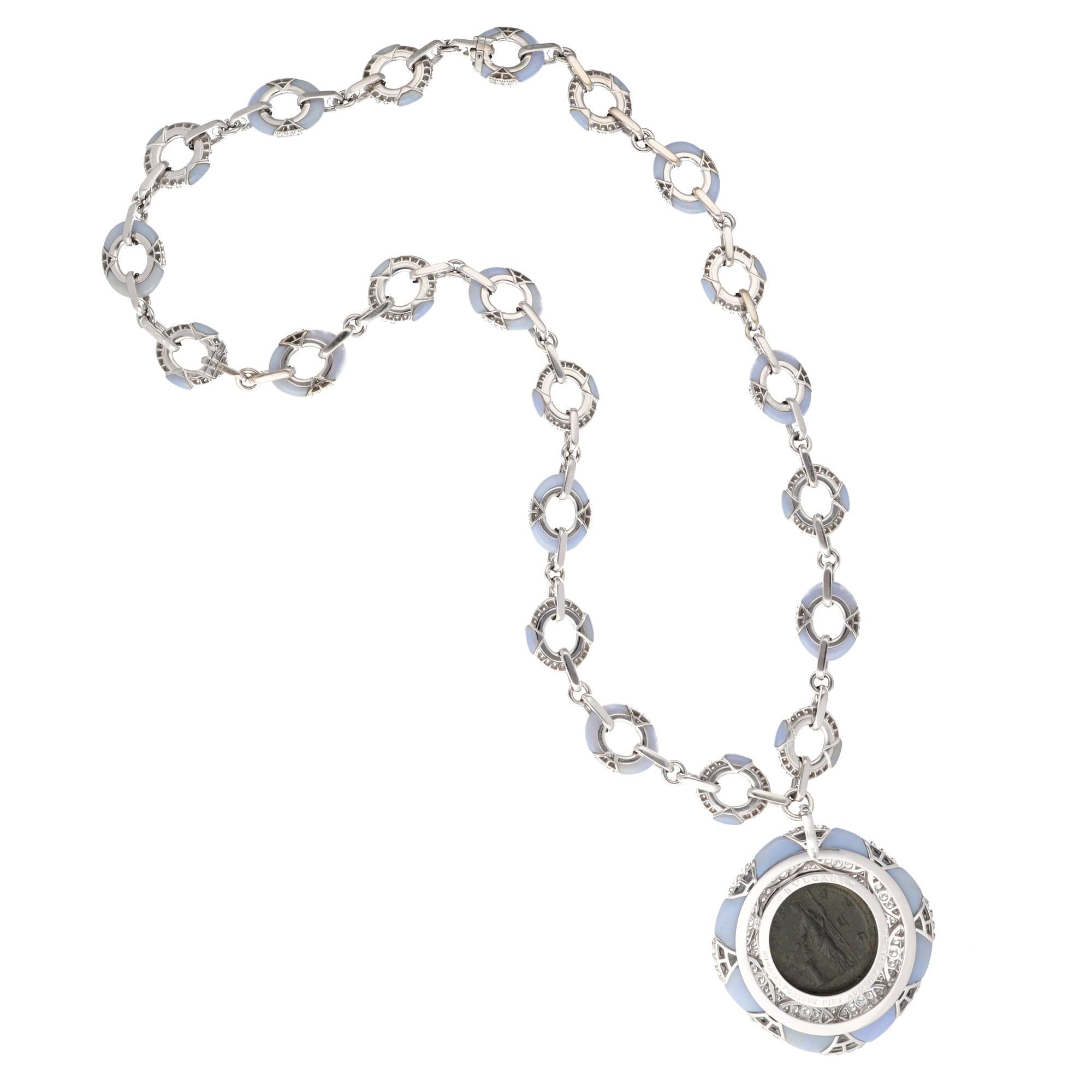 BVLGARI Monete "Coin"  Necklace, Roma-Antoninus Pius, A.D. 138-161