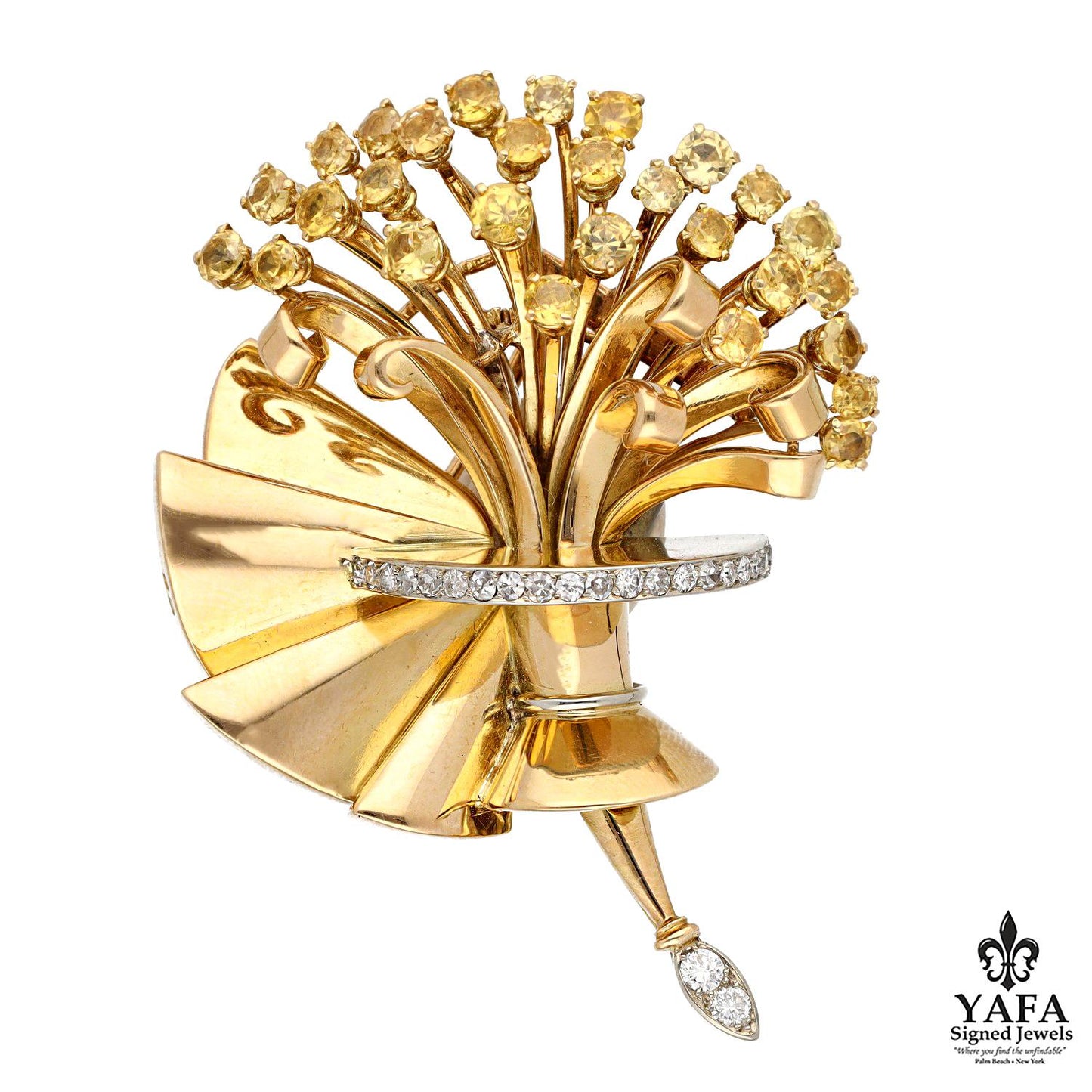 BOUCHERON Bouquet Brooch