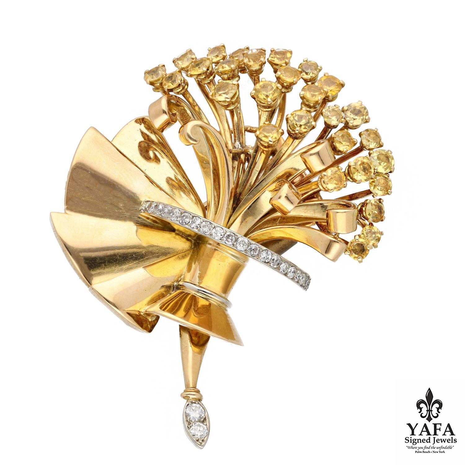 BOUCHERON Bouquet Brooch