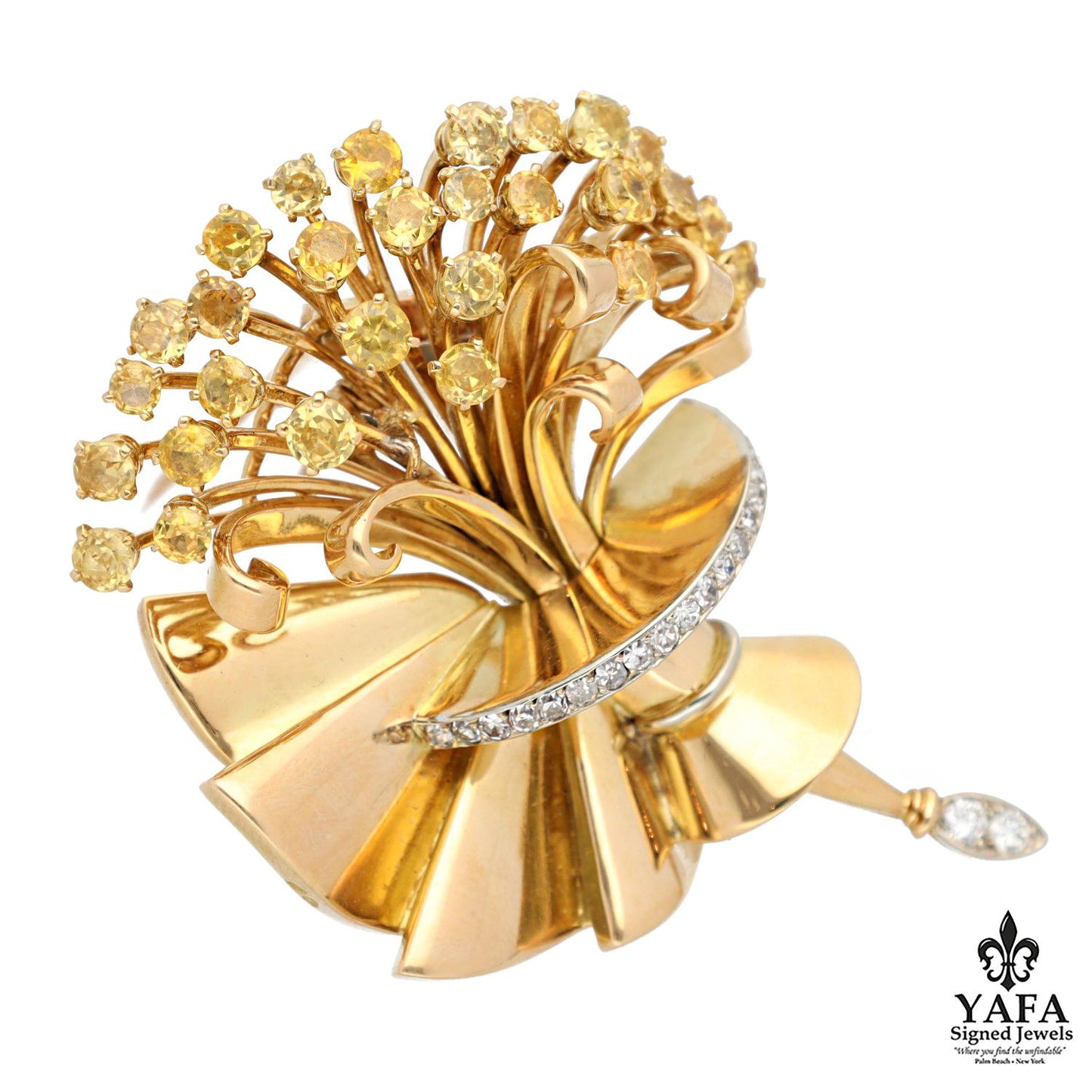 BOUCHERON Bouquet Brooch