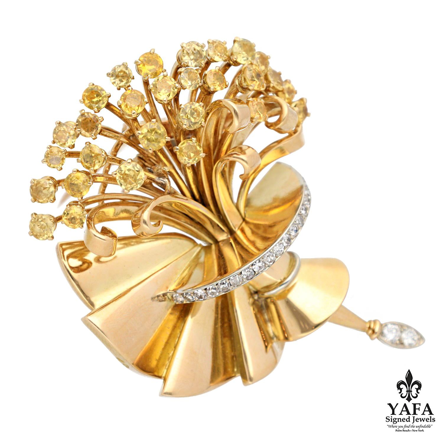 BOUCHERON Bouquet Brooch