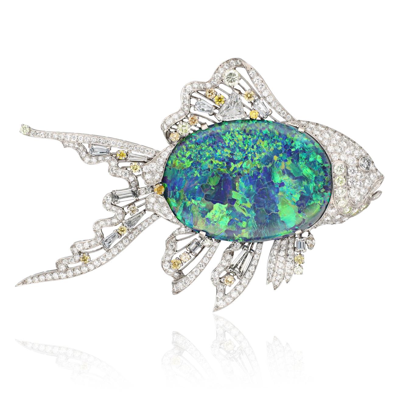 Van Cleef & Arpels Le Poisson De La Mer Tropicale Brooch