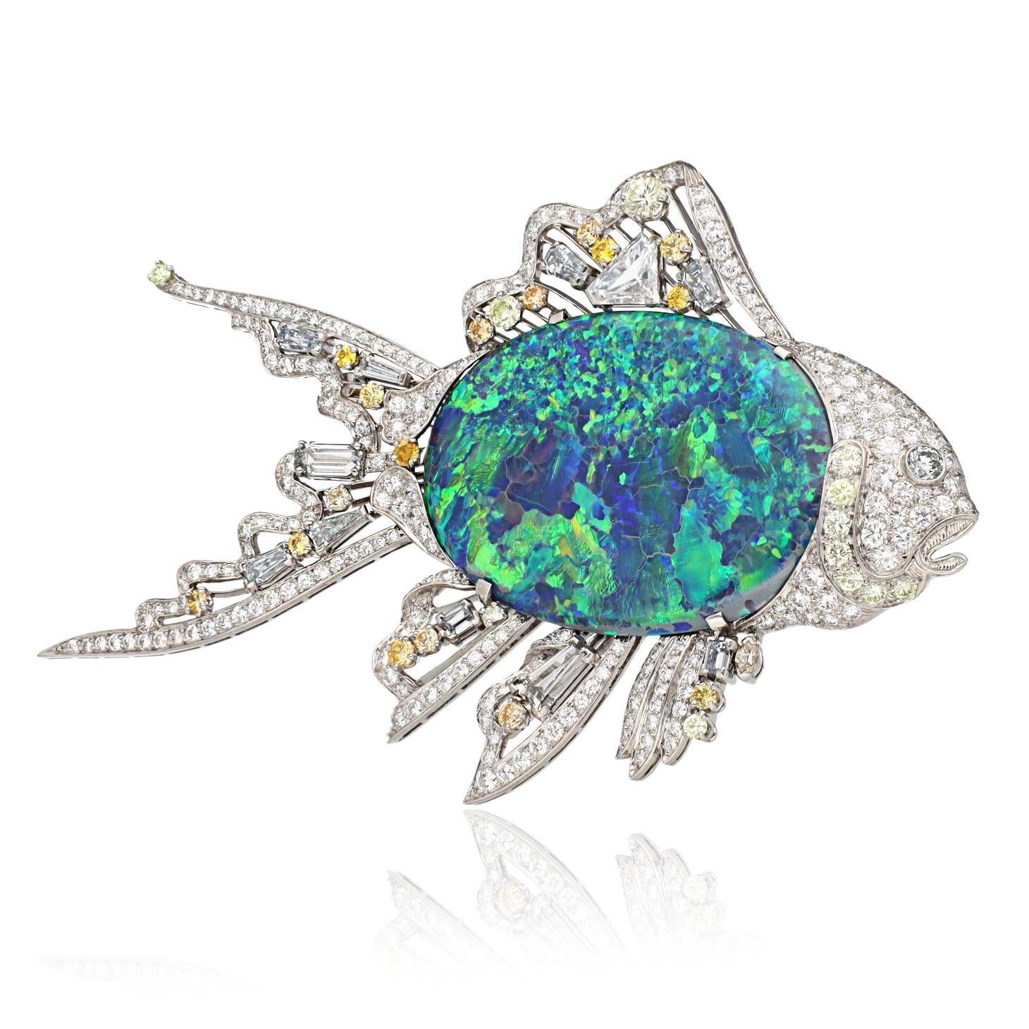 Van Cleef & Arpels Le Poisson De La Mer Tropicale Brooch