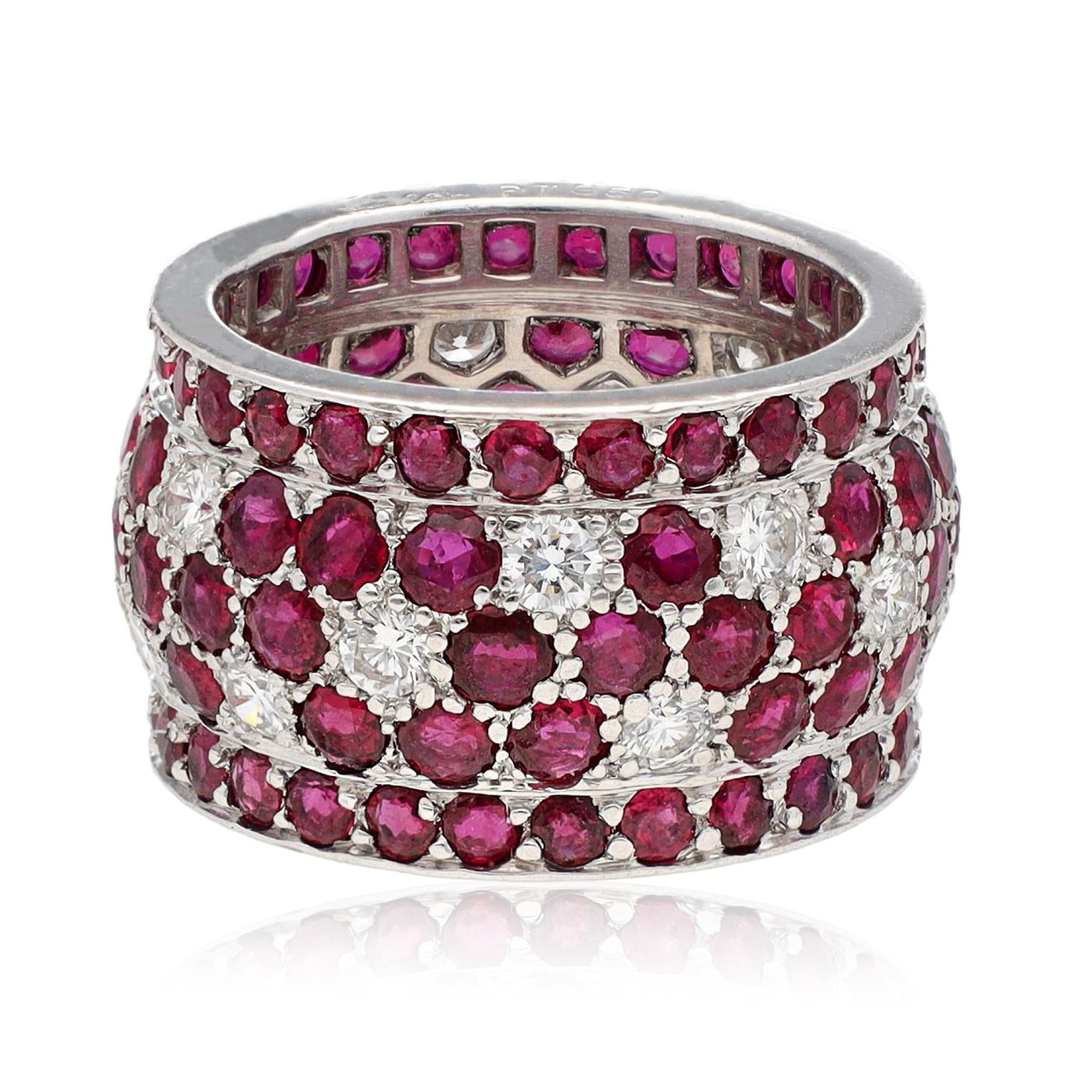 CARTIER Ruby and Diamond 'Nigeria' Ring