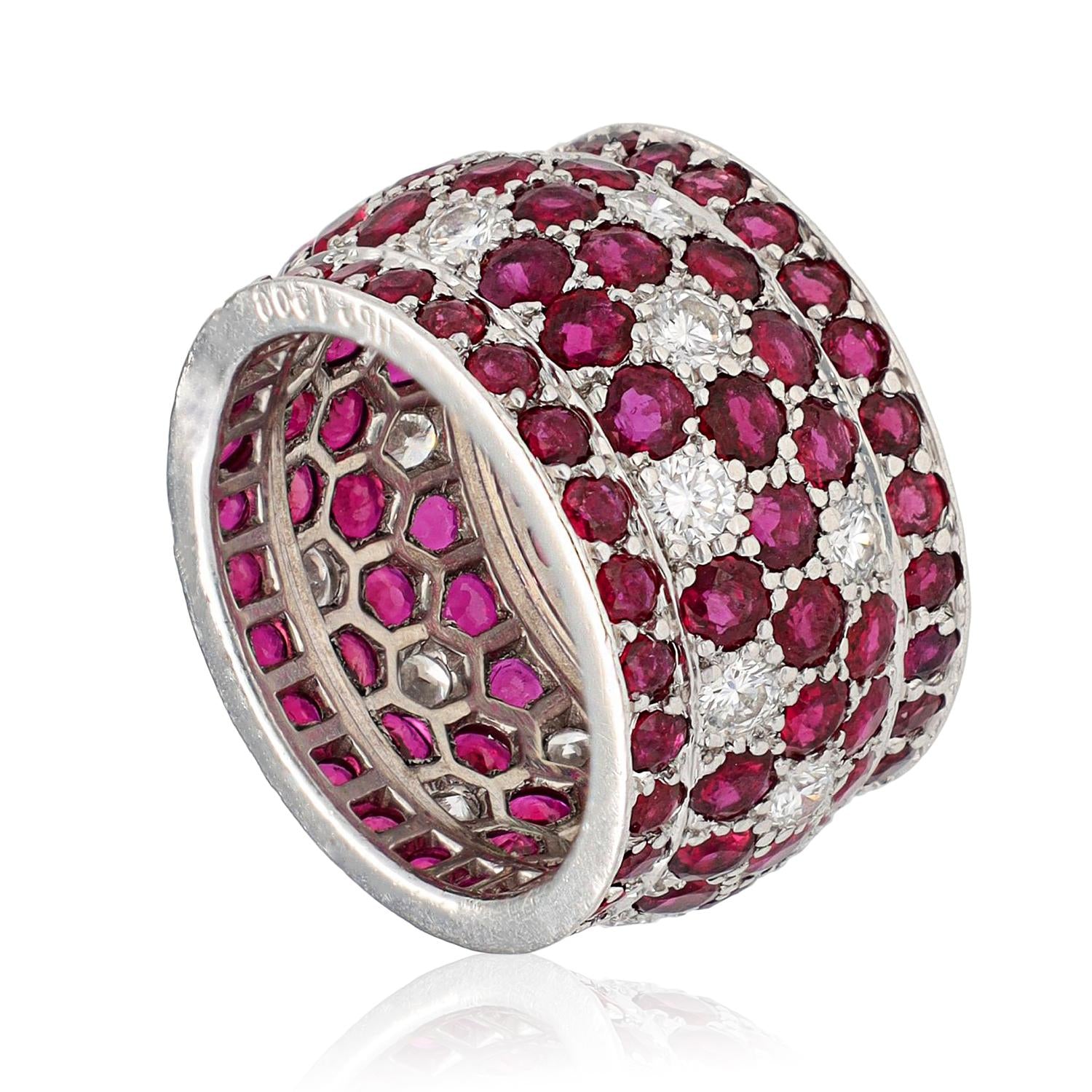 CARTIER Ruby and Diamond 'Nigeria' Ring